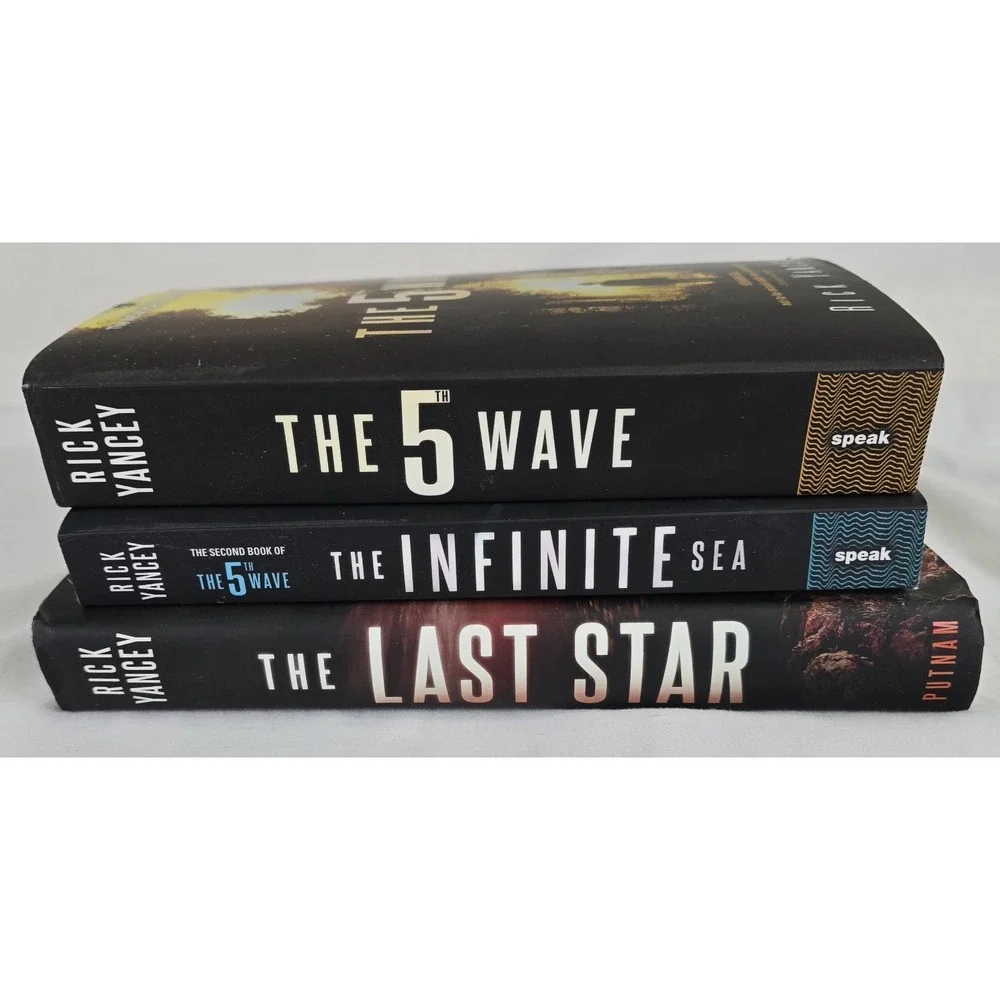 The 5th Wave Series Rick Yancey All 3 Books 2 Paperback 1 HC Dystopian Sci Fi YA